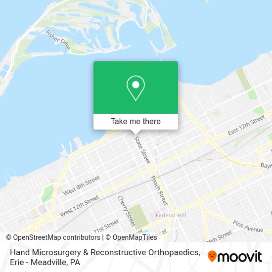 Hand Microsurgery & Reconstructive Orthopaedics map