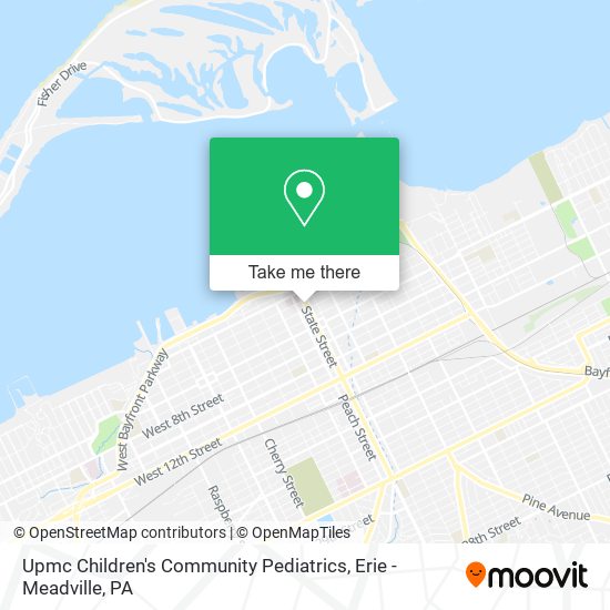 Upmc Children's Community Pediatrics map