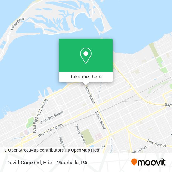 David Cage Od map