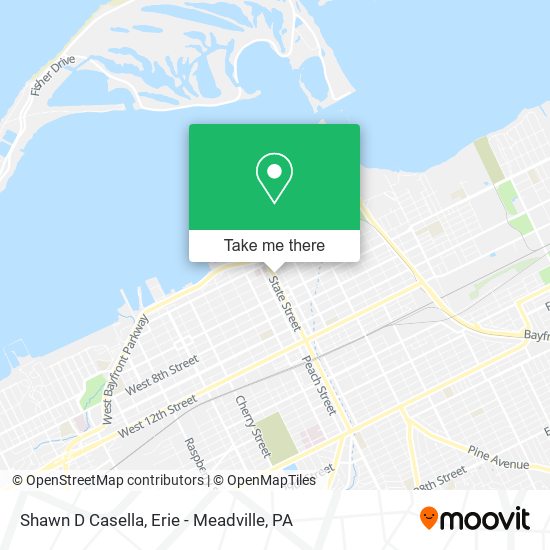 Shawn D Casella map