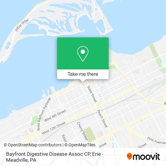 Bayfront Digestive Disease Assoc CP map