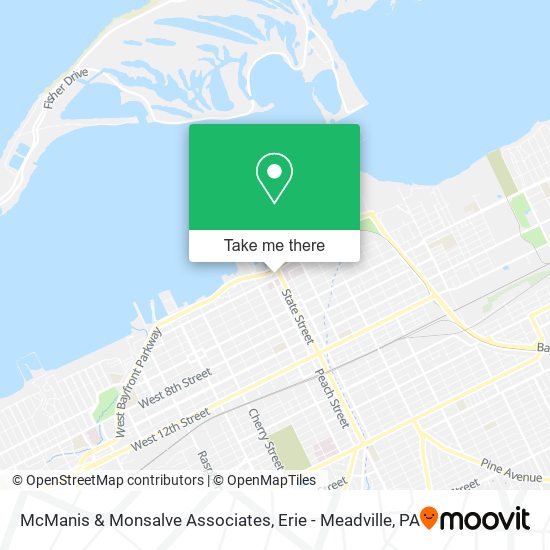 McManis & Monsalve Associates map