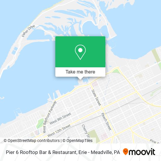 Mapa de Pier 6 Rooftop Bar & Restaurant