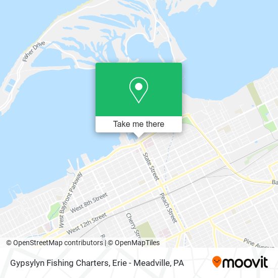 Mapa de Gypsylyn Fishing Charters