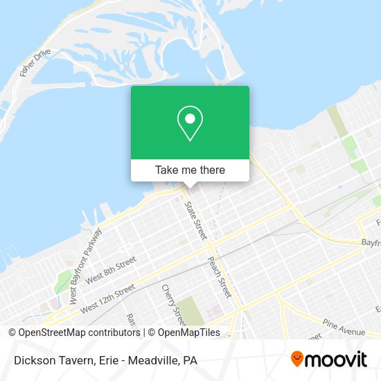 Mapa de Dickson Tavern