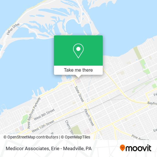 Medicor Associates map