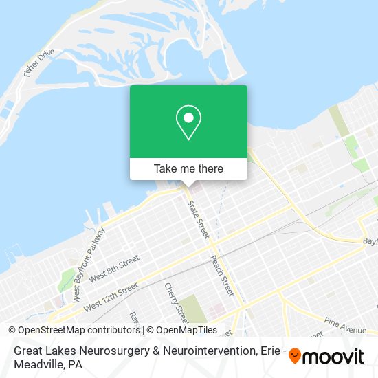 Great Lakes Neurosurgery & Neurointervention map