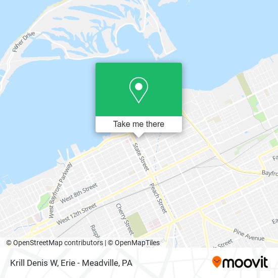 Krill Denis W map