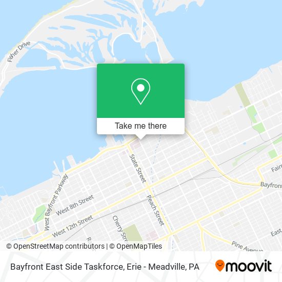 Bayfront East Side Taskforce map
