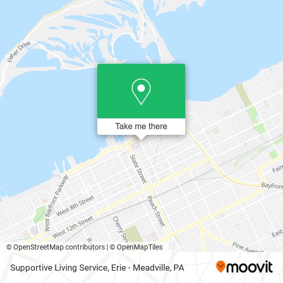 Mapa de Supportive Living Service
