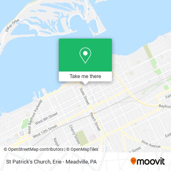 St Patrick's Church map