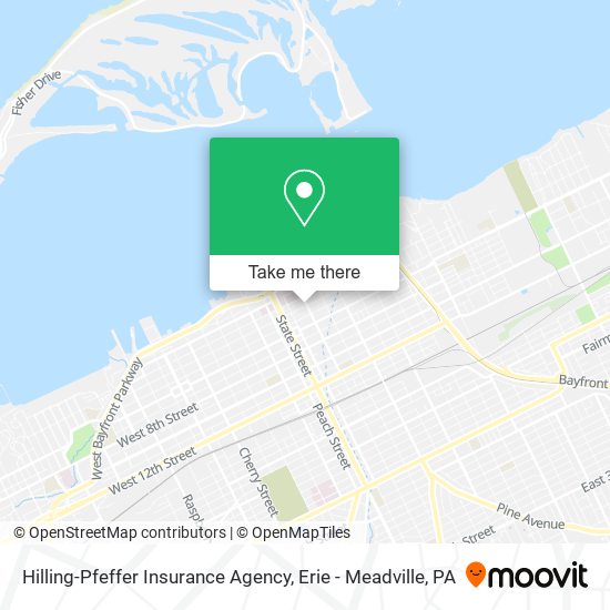 Hilling-Pfeffer Insurance Agency map