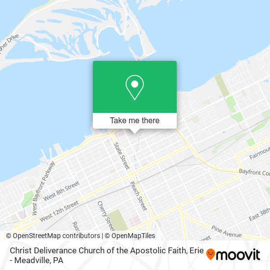 Mapa de Christ Deliverance Church of the Apostolic Faith