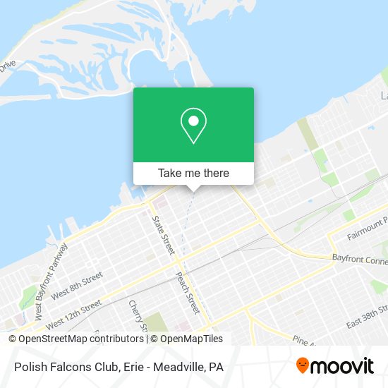 Mapa de Polish Falcons Club