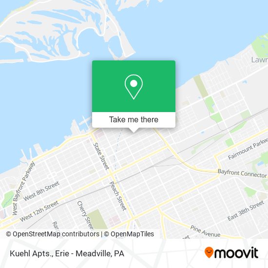 Mapa de Kuehl Apts.