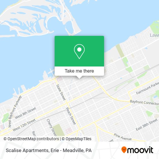 Scalise Apartments map