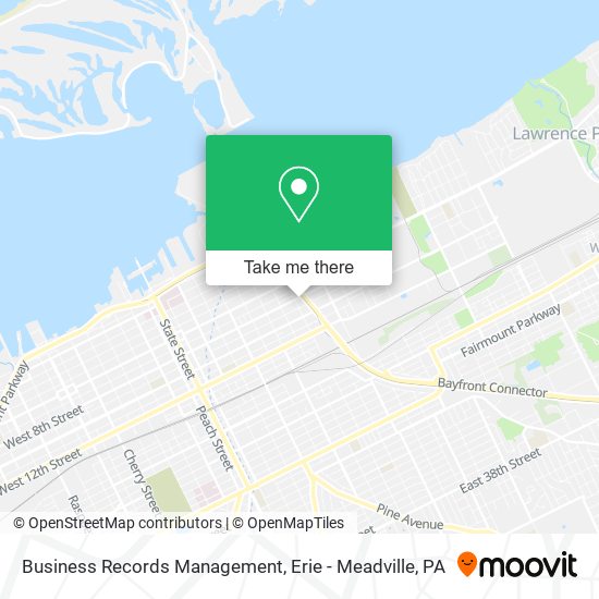 Business Records Management map