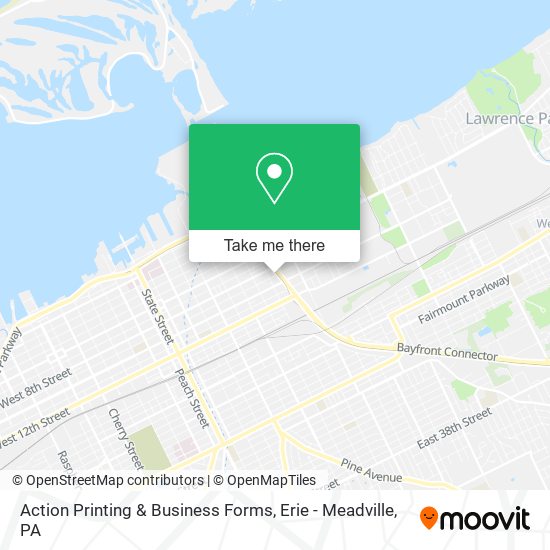 Mapa de Action Printing & Business Forms