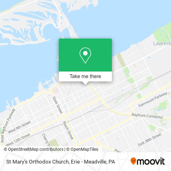 St Mary's Orthodox Church map