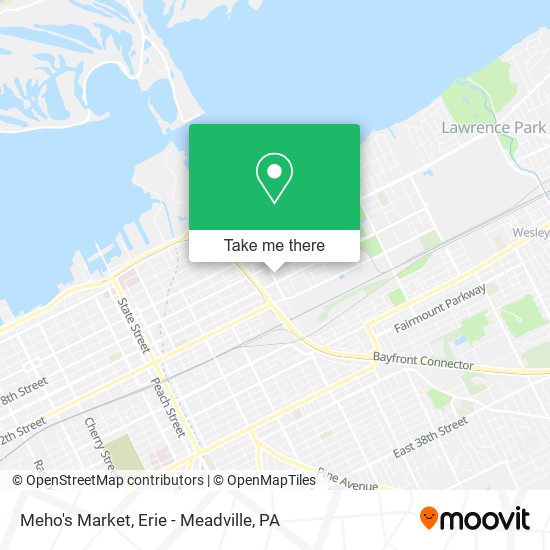 Mapa de Meho's Market