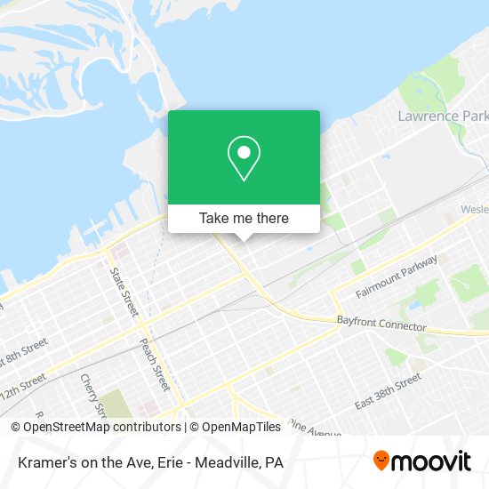 Mapa de Kramer's on the Ave