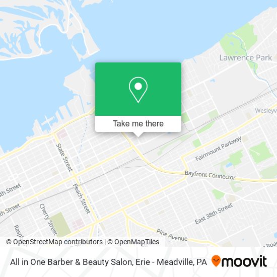 All in One Barber & Beauty Salon map