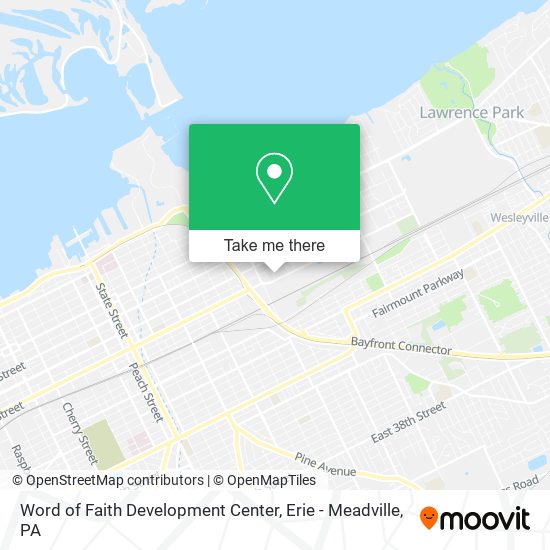 Mapa de Word of Faith Development Center