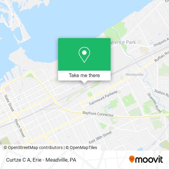 Mapa de Curtze C A