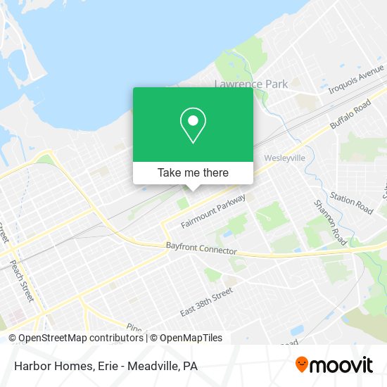 Mapa de Harbor Homes