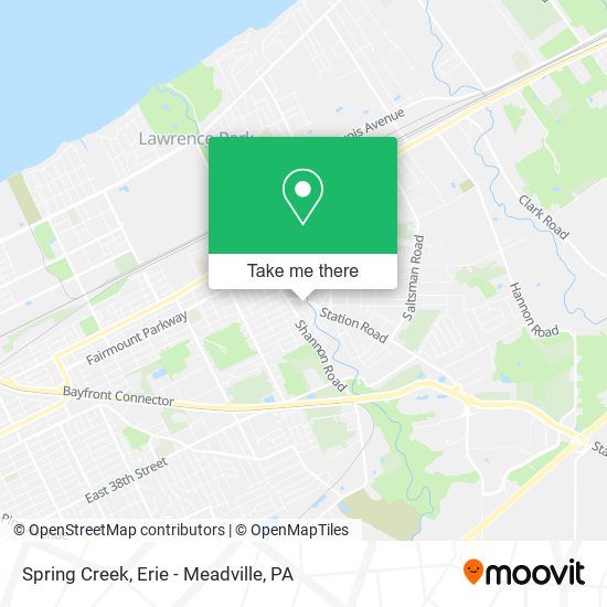 Mapa de Spring Creek