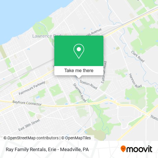 Mapa de Ray Family Rentals
