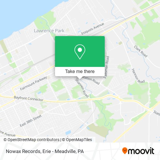 Nowax Records map