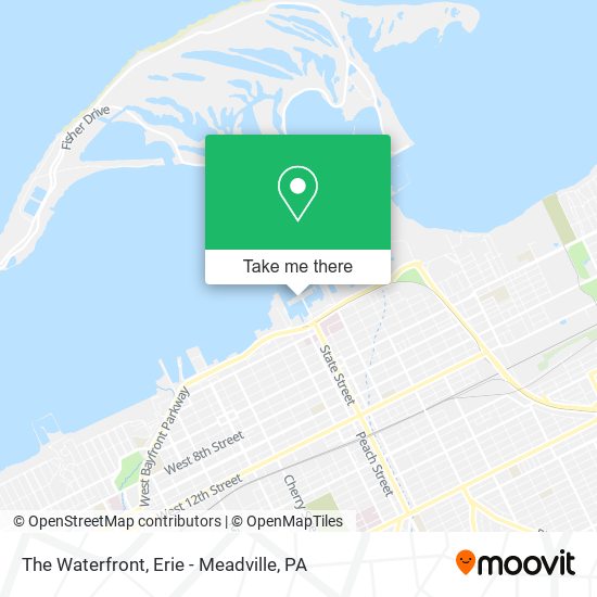 The Waterfront map