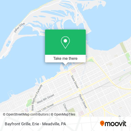 Bayfront Grille map
