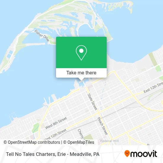 Tell No Tales Charters map