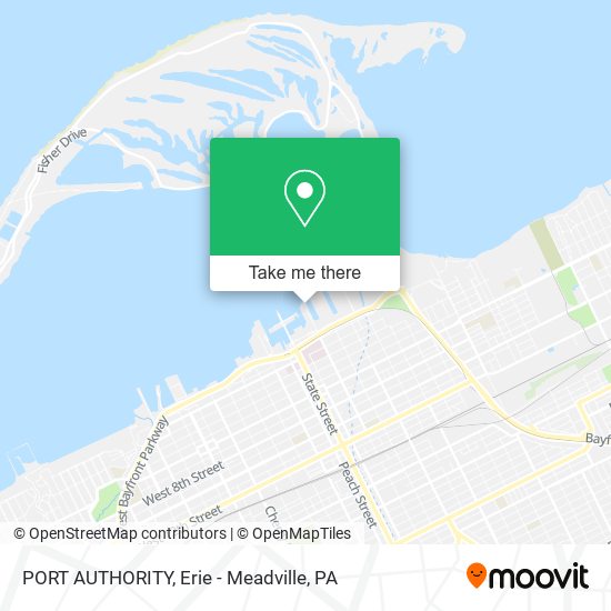 Mapa de PORT AUTHORITY