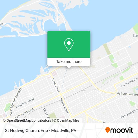 St Hedwig Church map