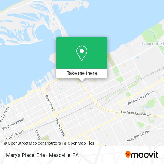 Mary's Place map