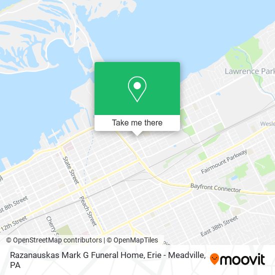 Razanauskas Mark G Funeral Home map