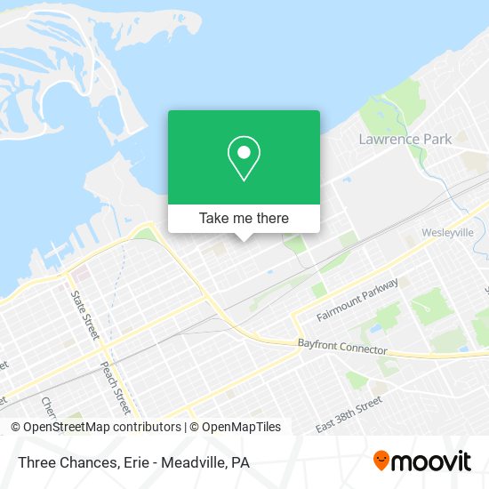 Three Chances map