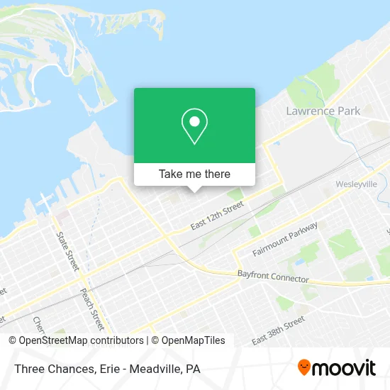 Three Chances map