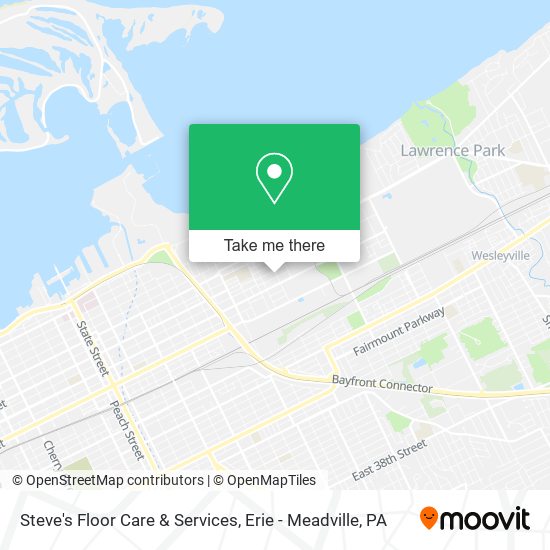 Steve's Floor Care & Services map