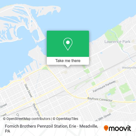 Mapa de Fomich Brothers Pennzoil Station