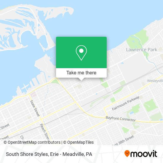 South Shore Styles map
