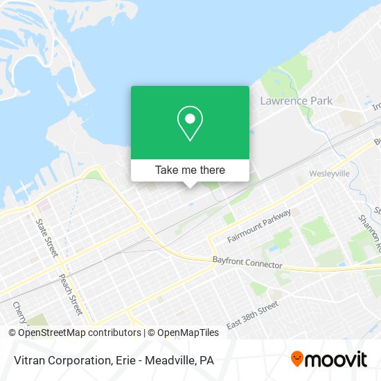 Vitran Corporation map