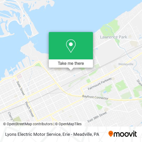 Lyons Electric Motor Service map