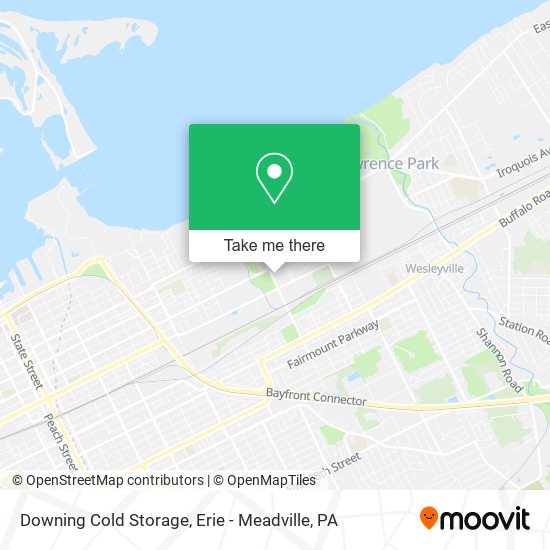 Downing Cold Storage map
