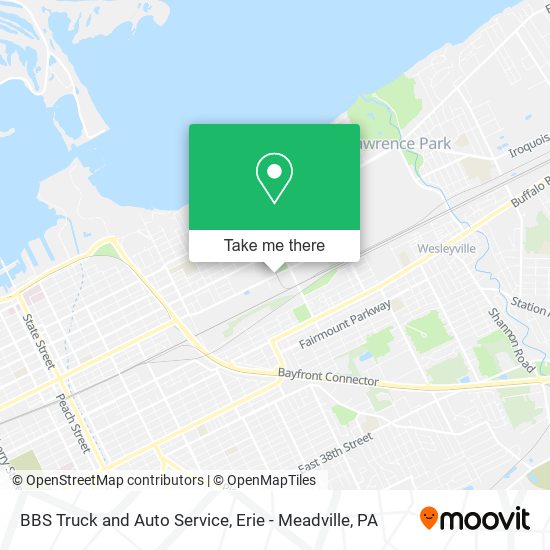 BBS Truck and Auto Service map
