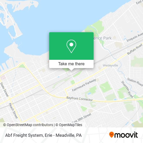 Abf Freight System map