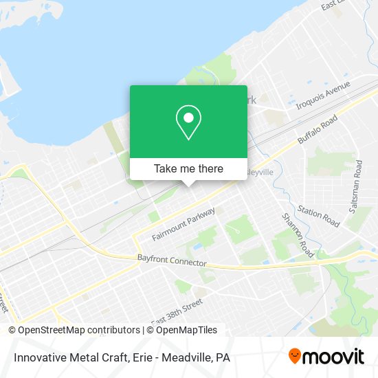 Innovative Metal Craft map